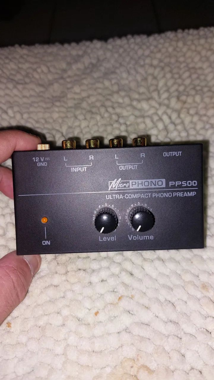 Toca disco Gradiente DS-40+ pré-amplificadormplificador  - Foto 4