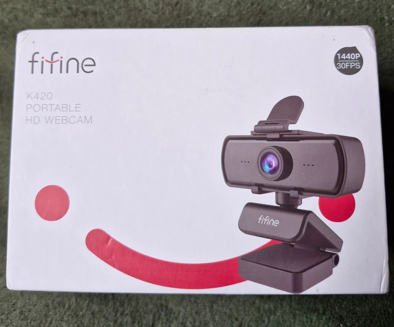 Webcam Fifine K420 full hd com tripé