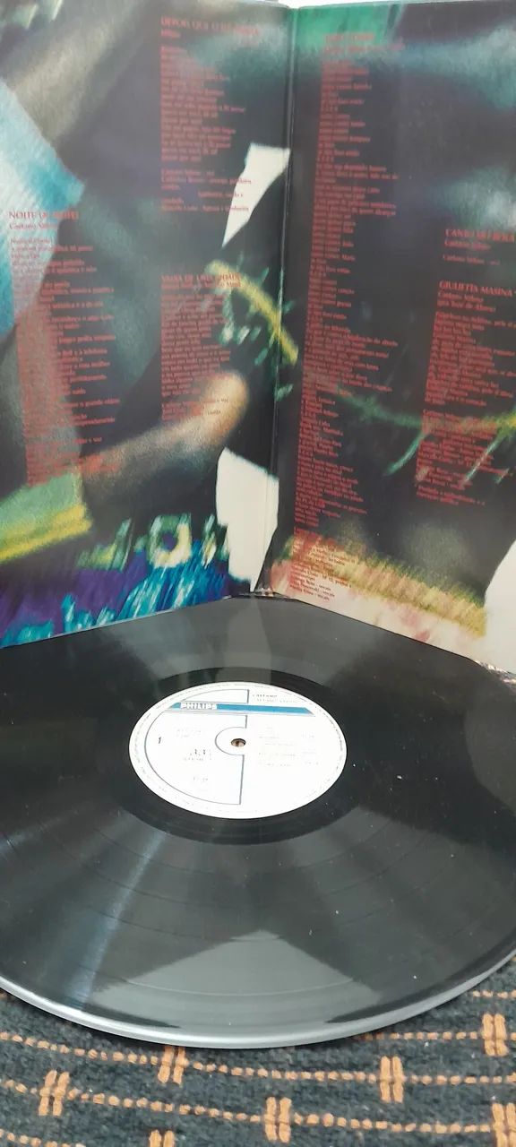 Lp Caetano Veloso 1987  - Foto 3