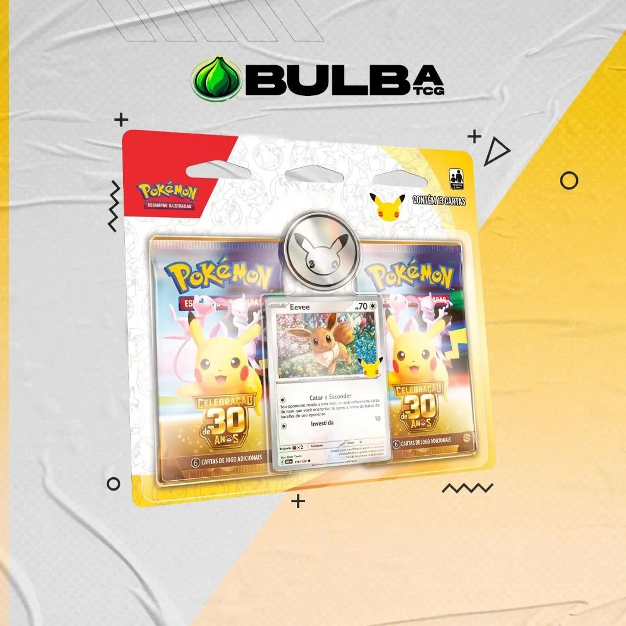 (PT-BR) Blister Duplo - Celebração de 30 Anos - Eevee