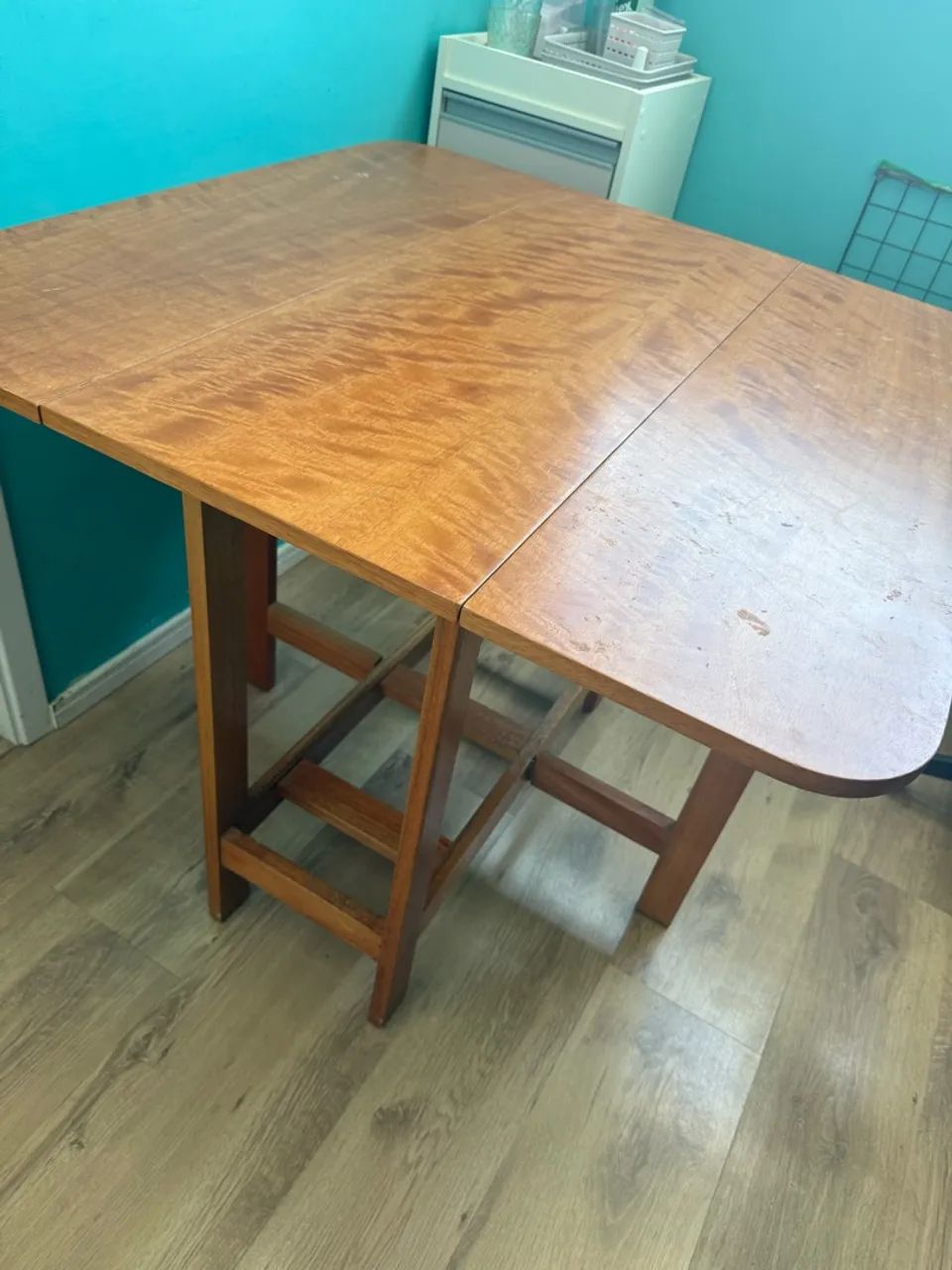 Mesa dobrável de Madeira - Foto 2