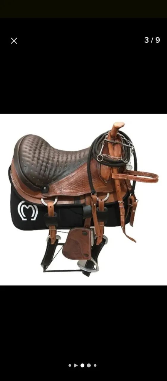 Vendo Sela Montaria Americana Tradicional - NOVA 