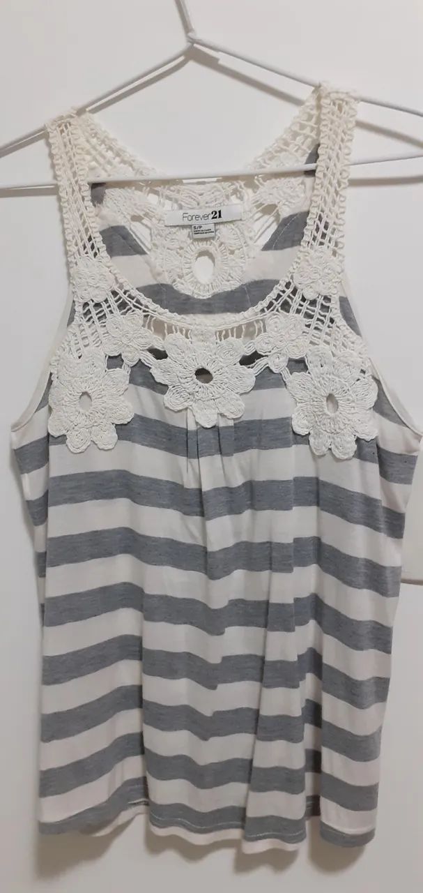 Blusa Feminina com Bordado Forever 21 - Foto 3