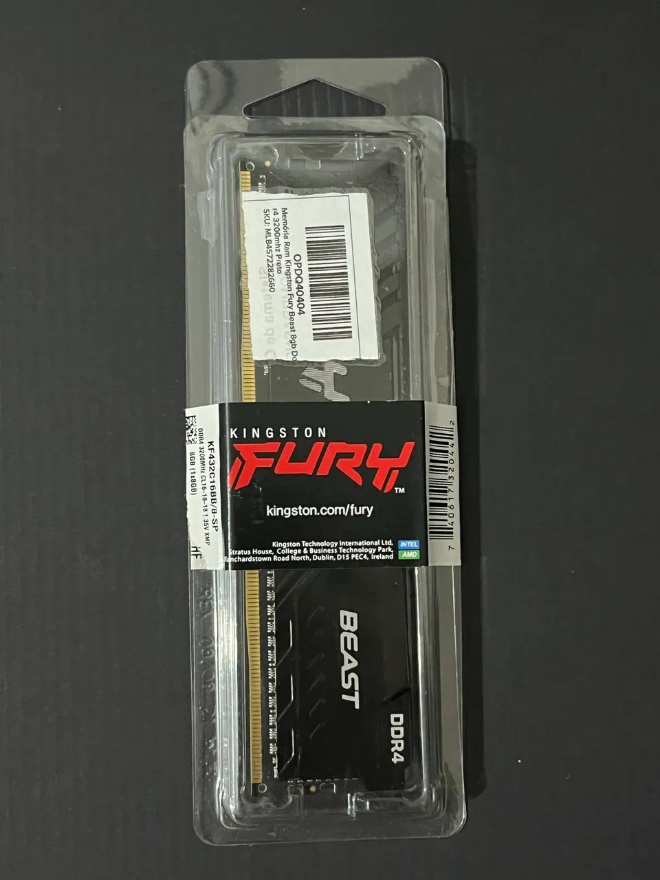 Memoria ran 8gb kingston Fury