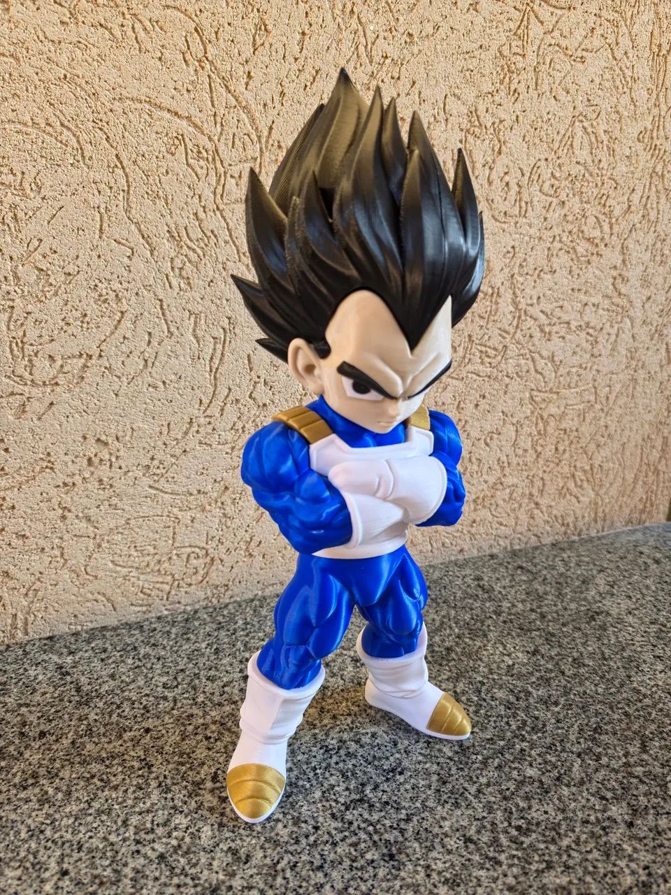 Boneco Vegeta 35cm Dragon Ball Colecionável
