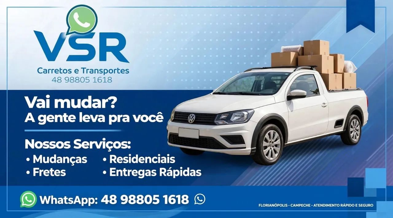 Fretes VSR Carretos e Transportes Florianópolis SUL DA ILHA - Foto 3