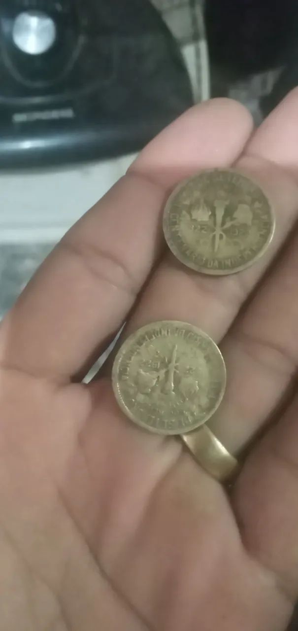 Moeda  antiga  - Foto 3