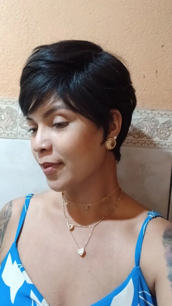 Peruca tradicional de Fibra Premium - Foto 2