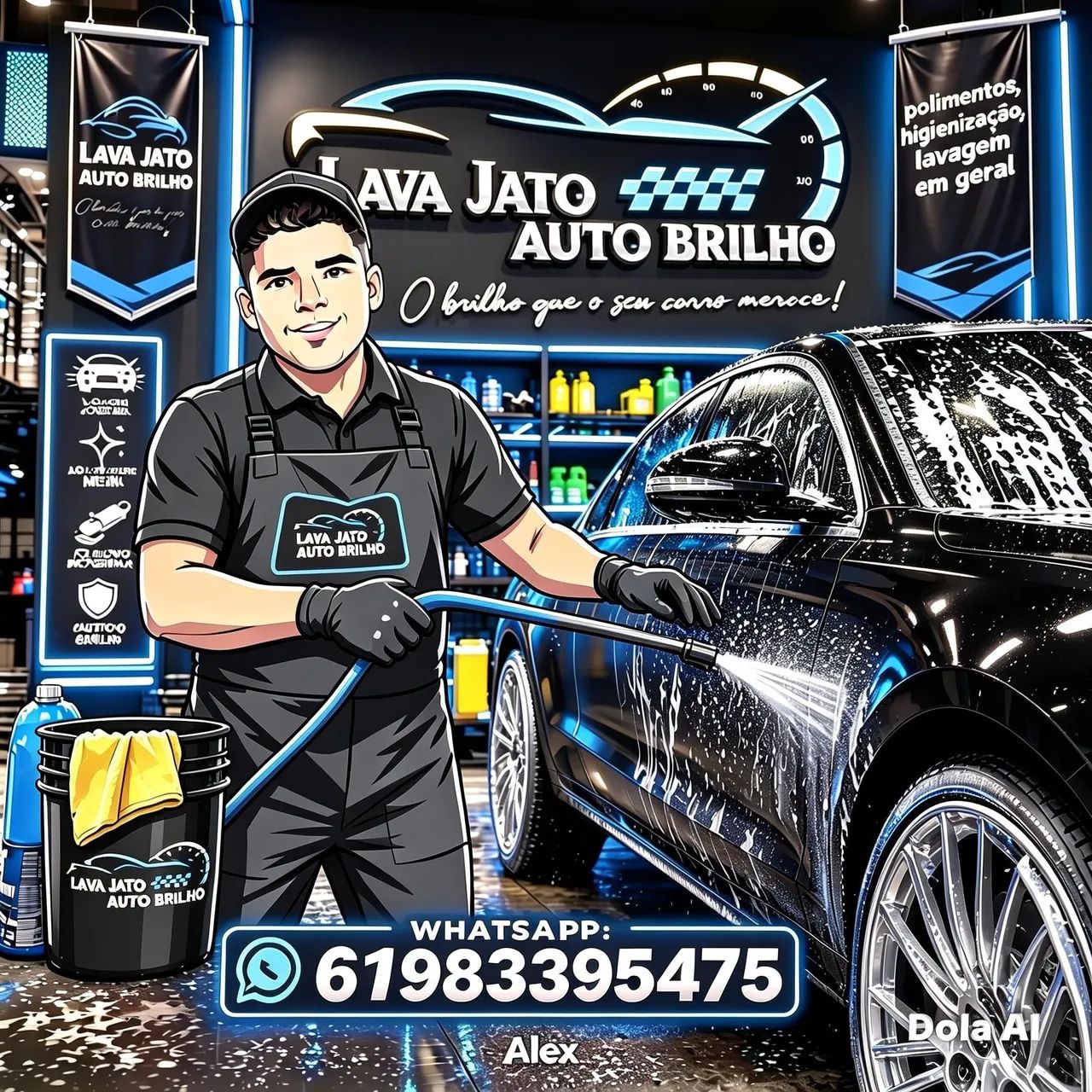 Precisa-se de funcionário para trabalhar em lava jato com experiência