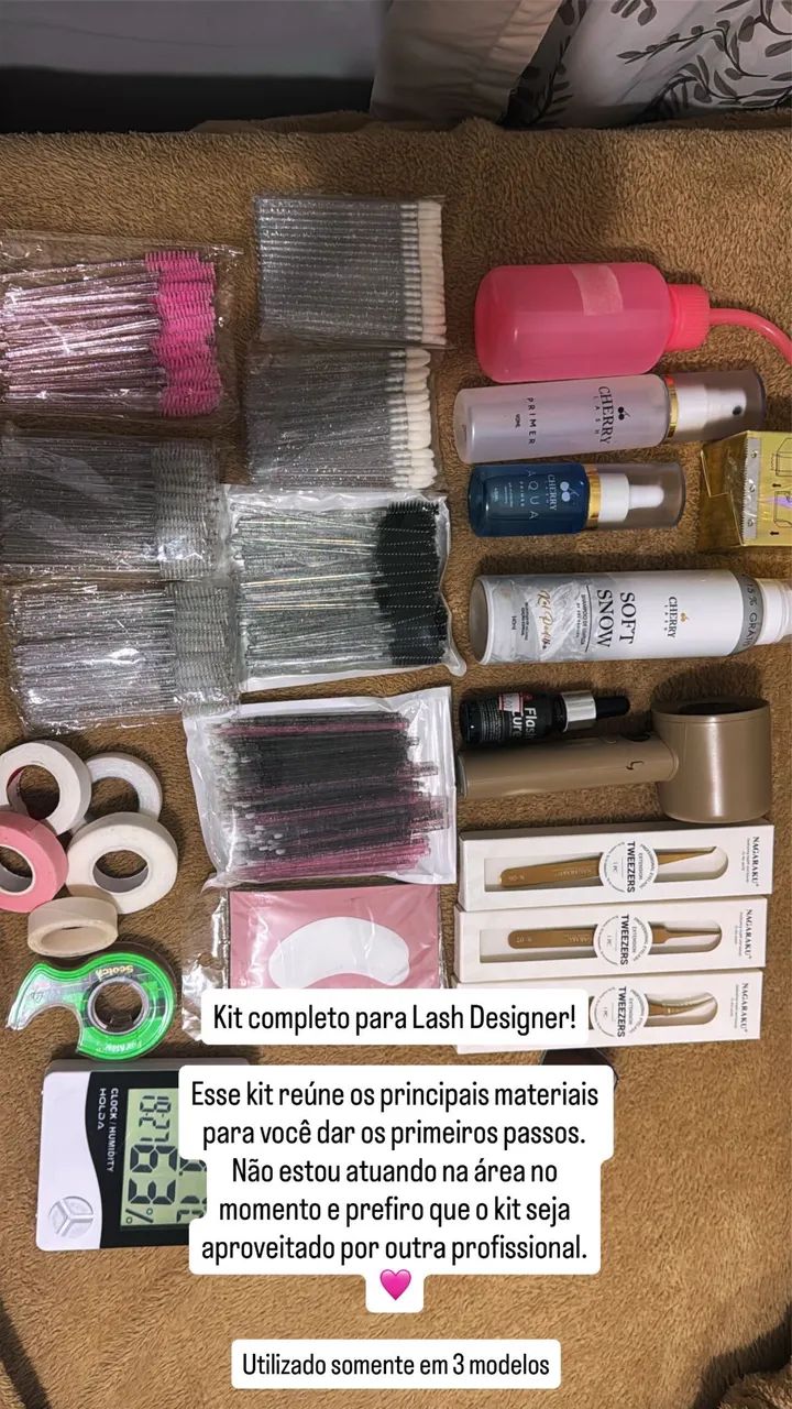 Kit lash iniciante 