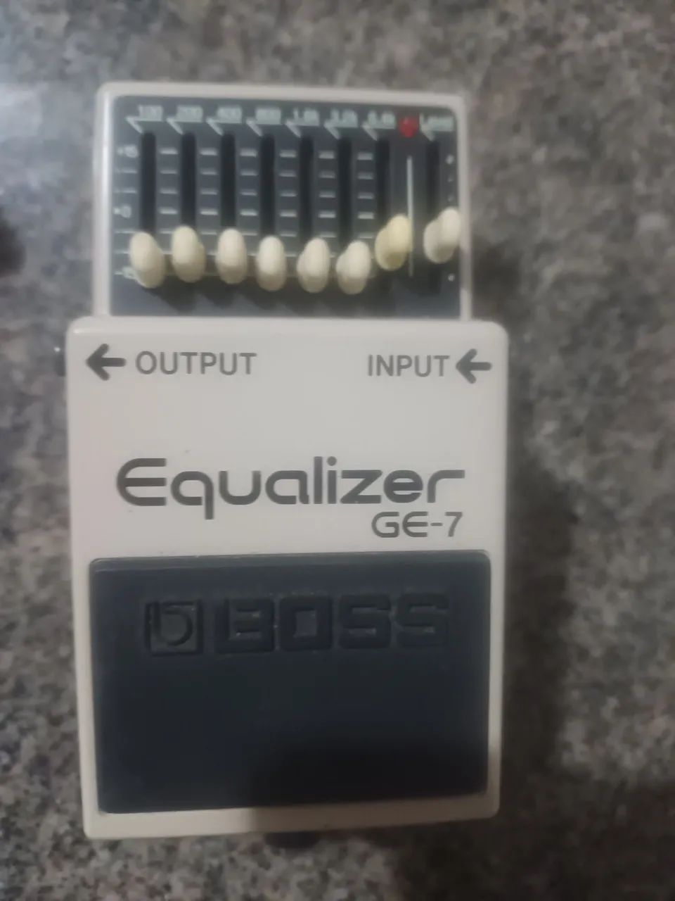 Pedal Equalizer da Boss Ge7 