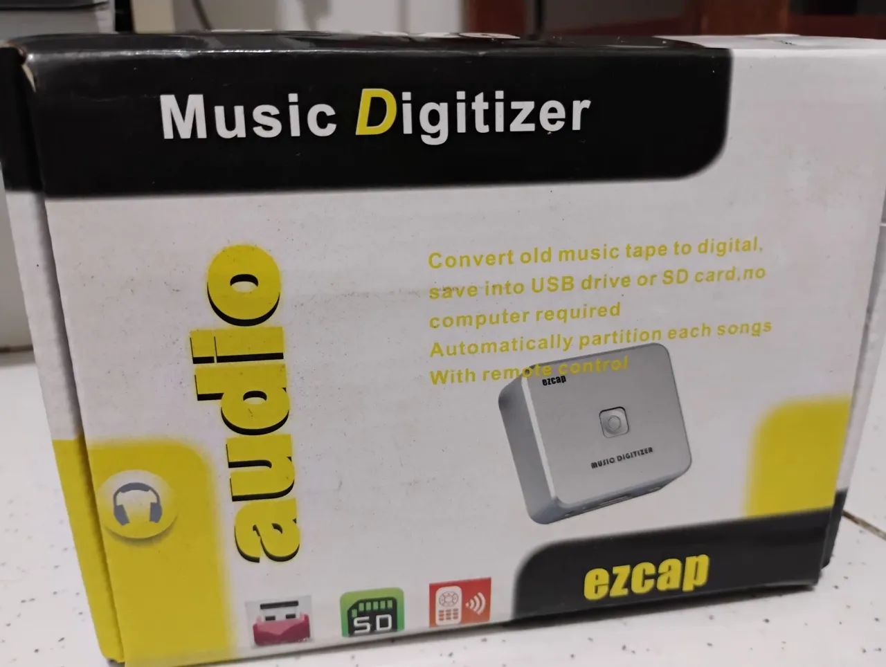 Placa de captura de áudio usb
