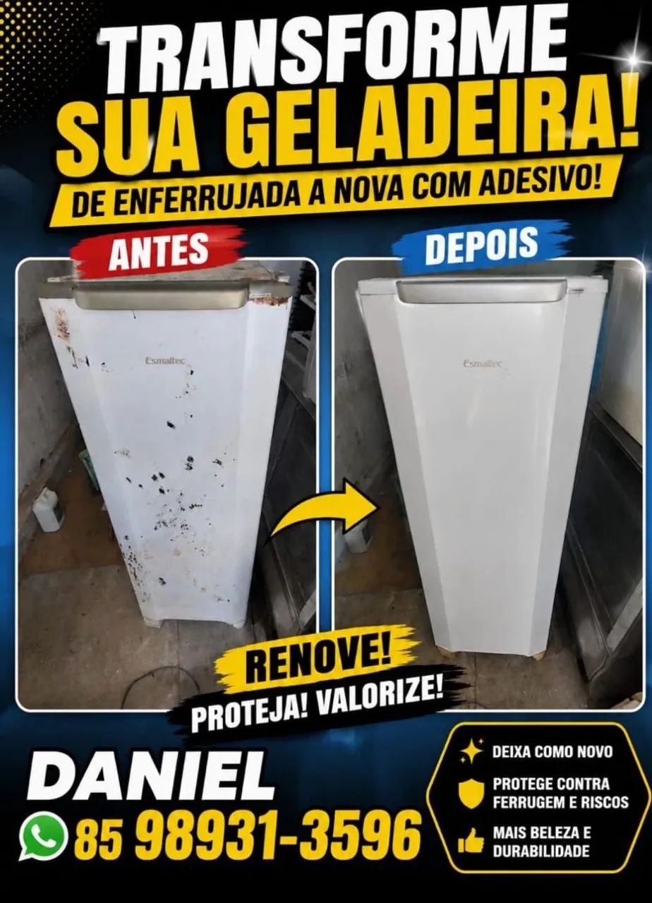 ENVELOPAMENTO MÓVEIS GELADEIRA - Foto 2