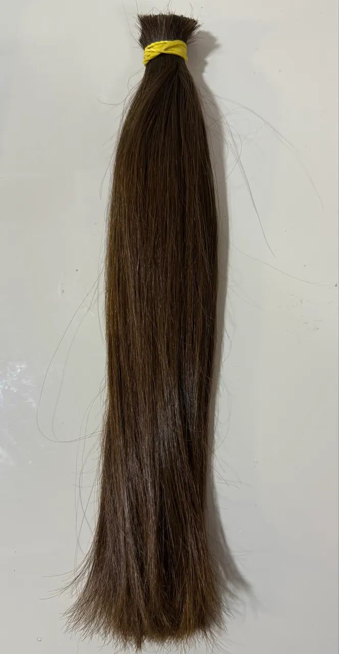 Cabelo humano natural - 75g - 36cm - Foto 2
