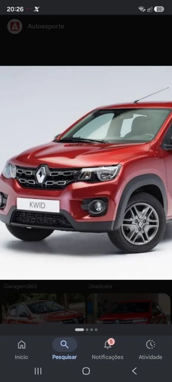 Alugo kwid 2020 flex *
