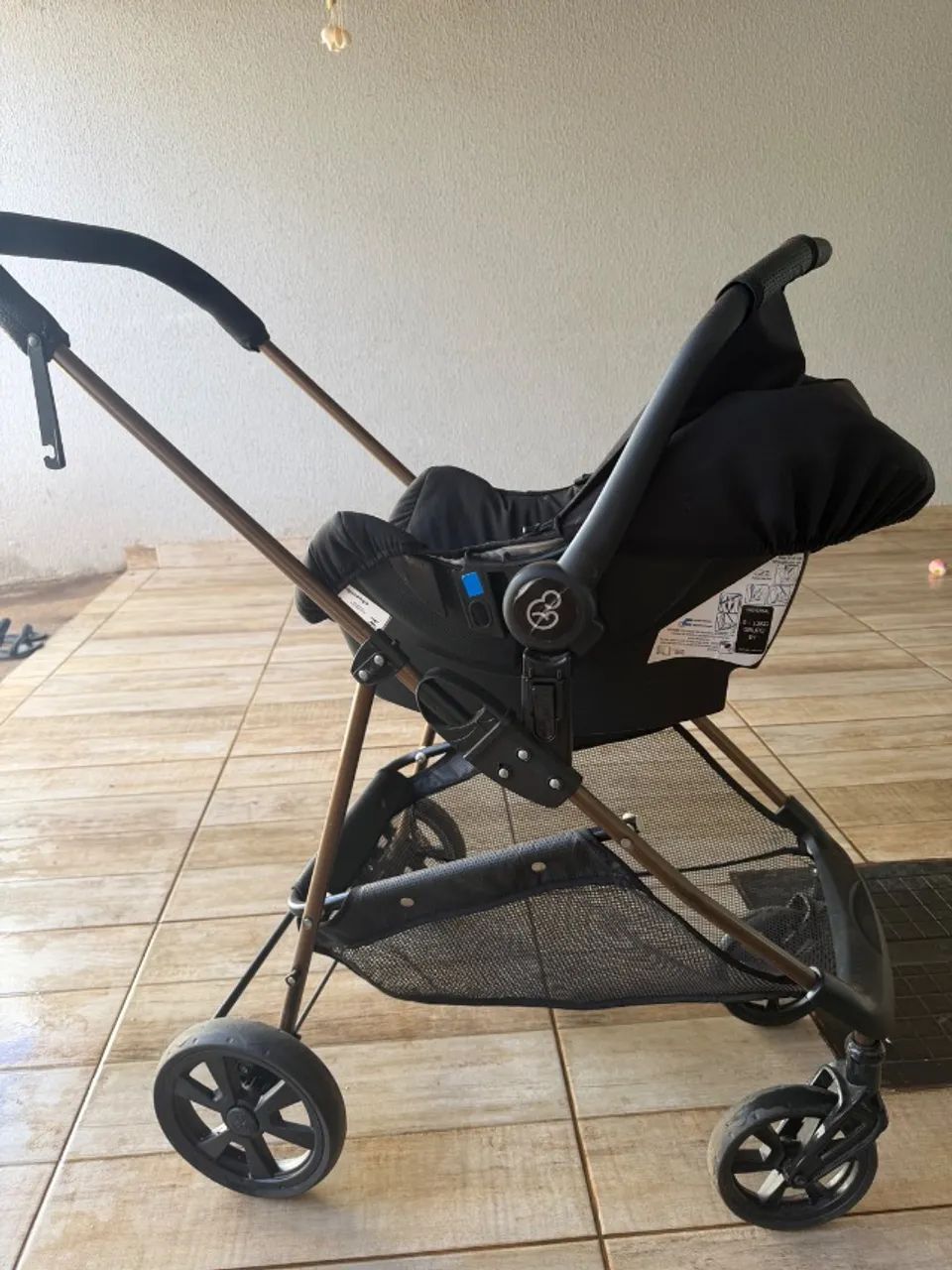 Carrinho Moisés com bebê conforto  - Foto 5