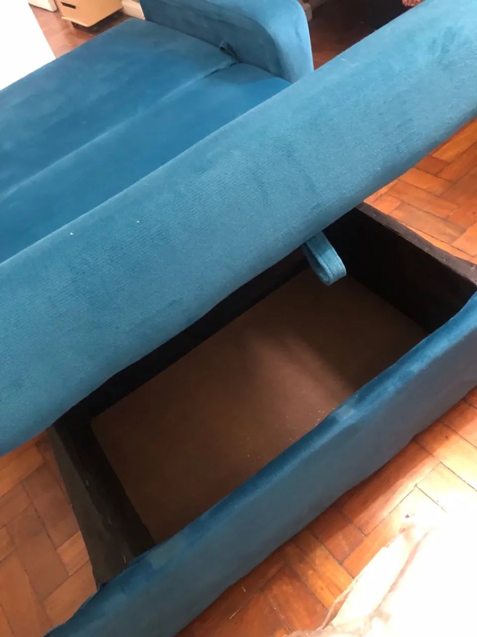Sofá-cama 2 lugares com baú  - Foto 4