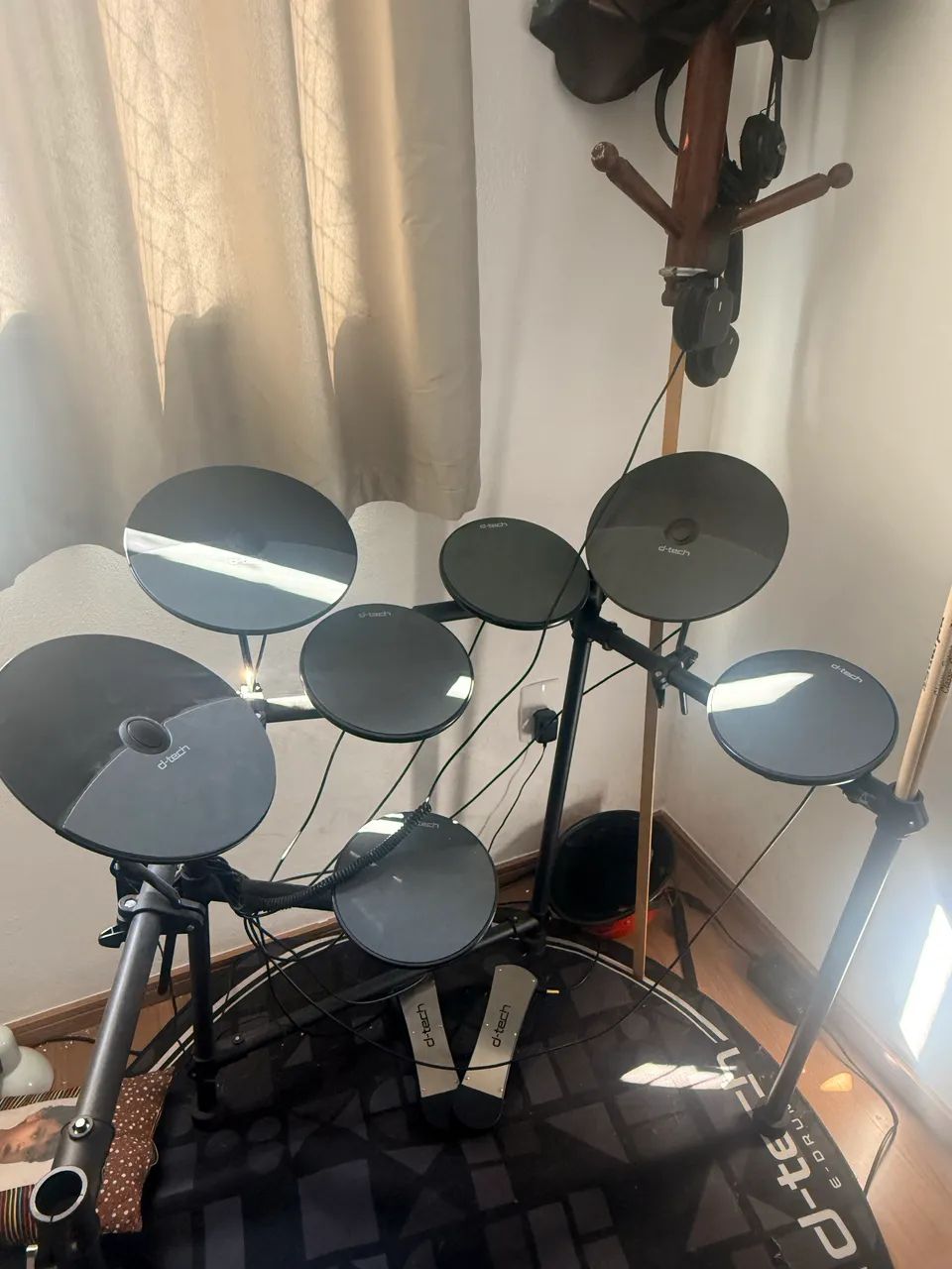 Bateria eletrônica D tech