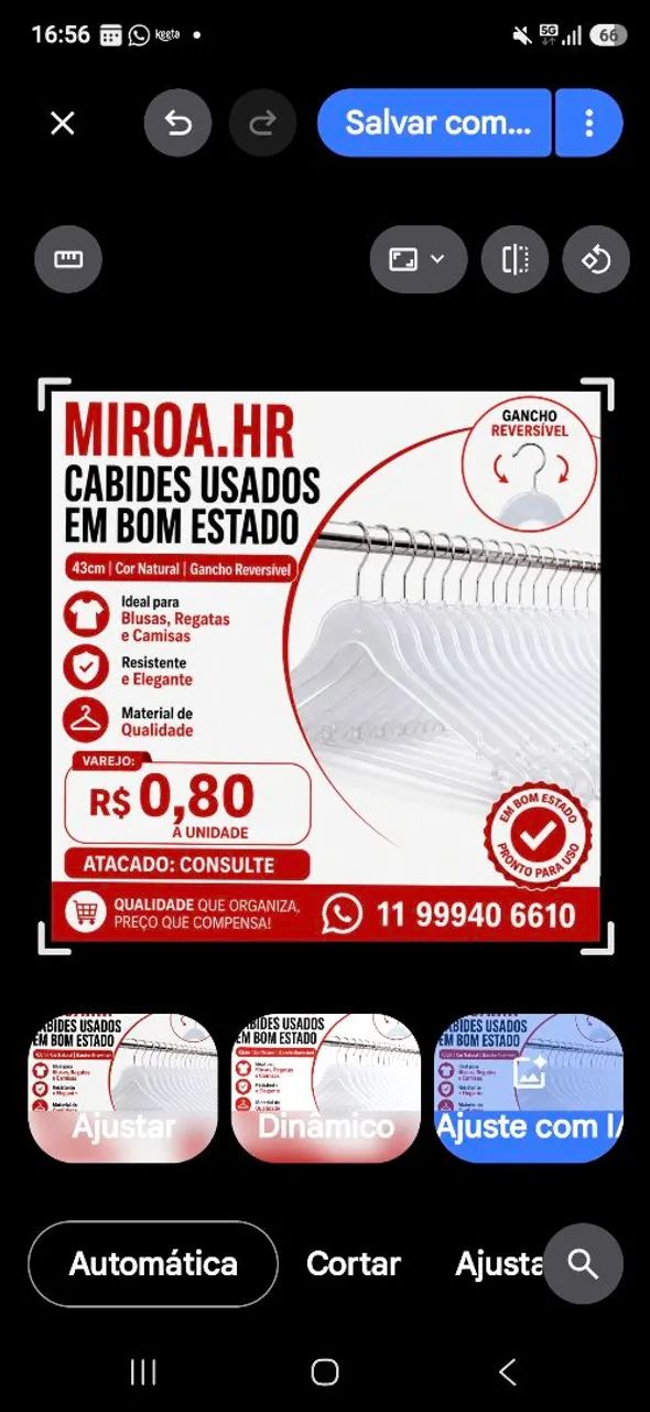 Cabides para organizar seu closet  - Foto 3