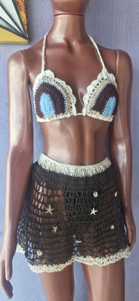Conjunto mar crochê  - Foto 2
