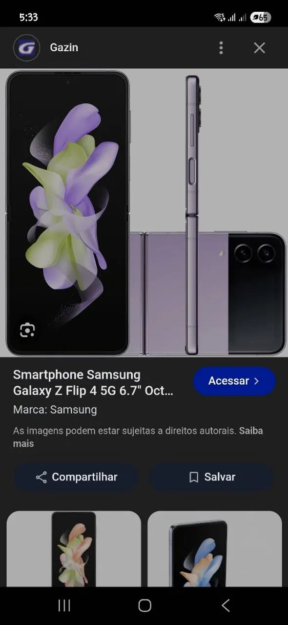 Galaxy z flip 6 e 4 leia anuncio  - Foto 2