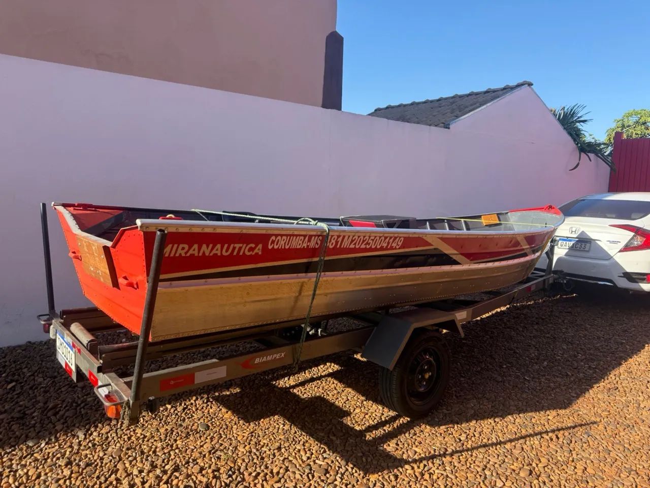 Barco motor e carreta  - Foto 4