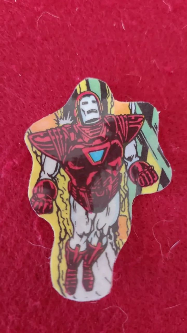 Lote 2 Adesivos Heróis Marvel Década de 1990 - Foto 4