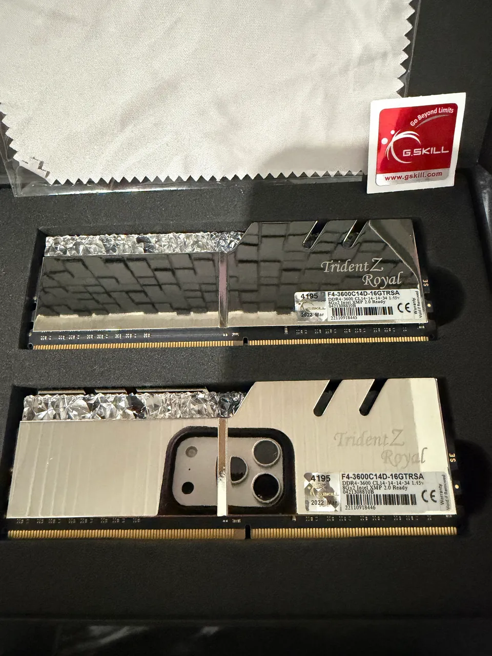 RAM CL 14, 3600mhz G.Skill Trident Z Neo (2x8GB) DDR4 - Memória