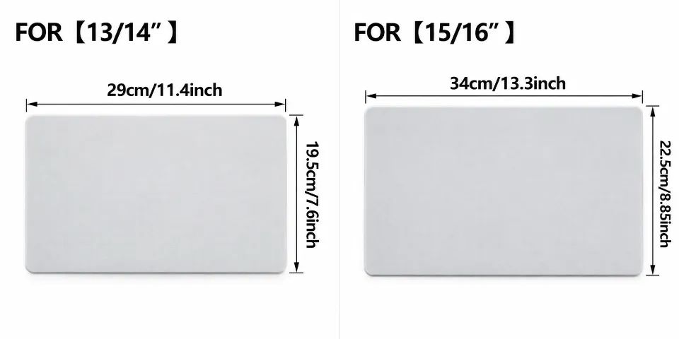 Capa Protetora de Microfibra para Teclado de Notebook / MacBook (13", 14", 15" e 16") - Foto 2