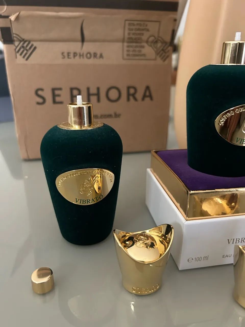 Perfume sospiro vibrato 100ml, sem caixa. - Foto 3