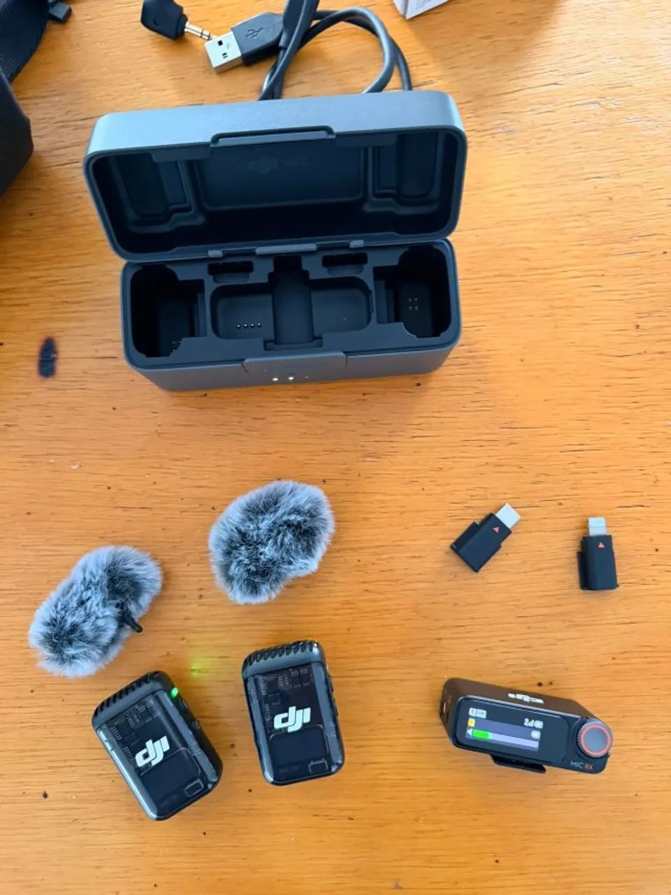 DJI Mic 2 Completo - 2 Microfones Sem Fio + Receptor | Excelente Estado - Foto 3