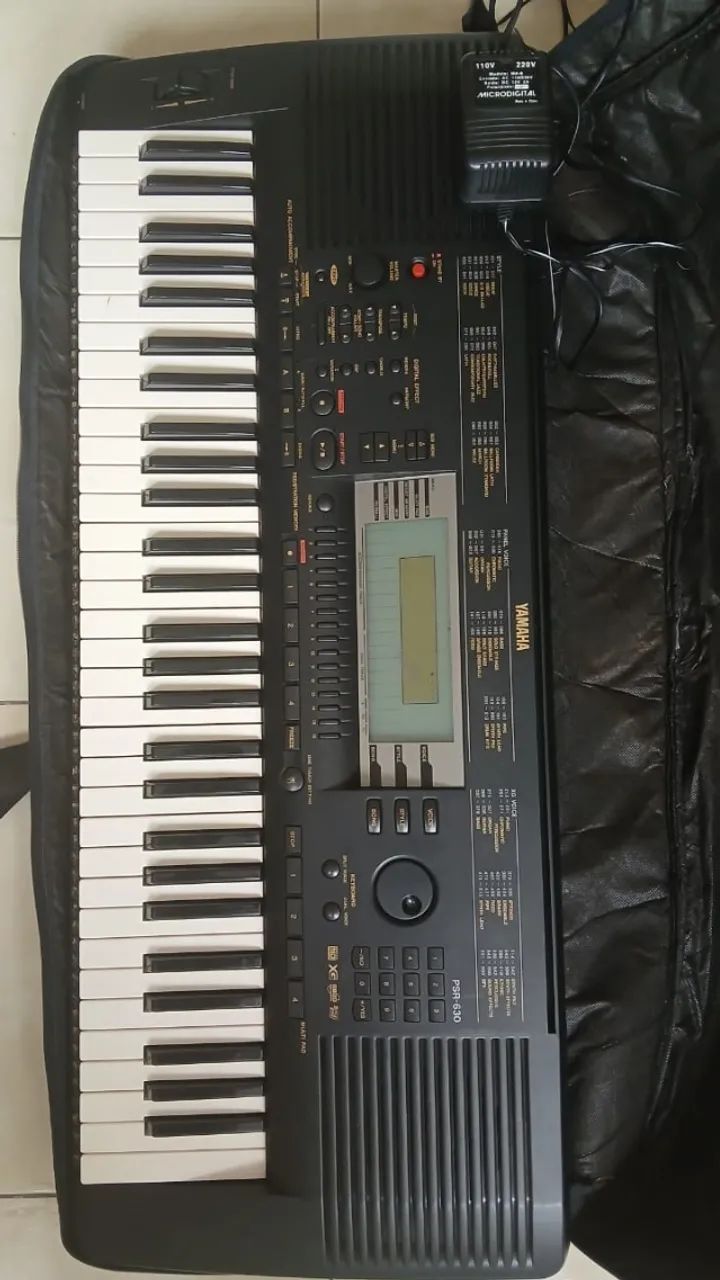 Yamaha PSR-630 - Teclado Arranjador 61 Teclas - Instrumentos