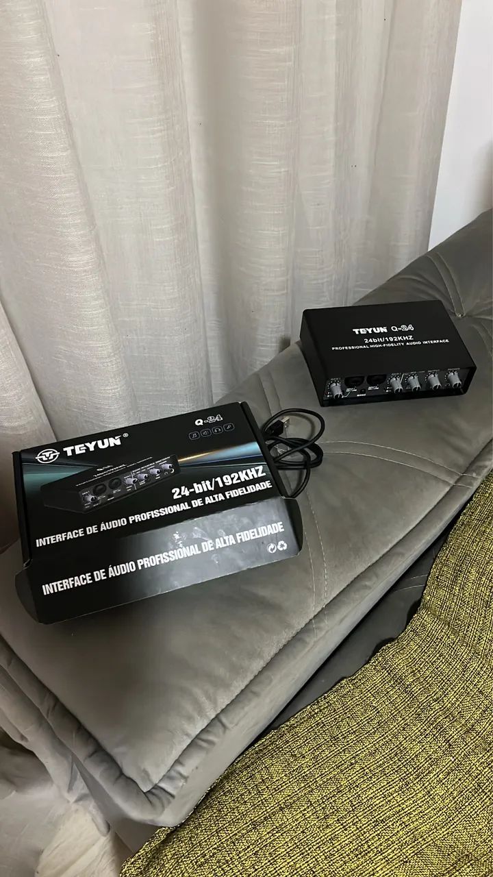 Interface de áudio - teyun Q-24