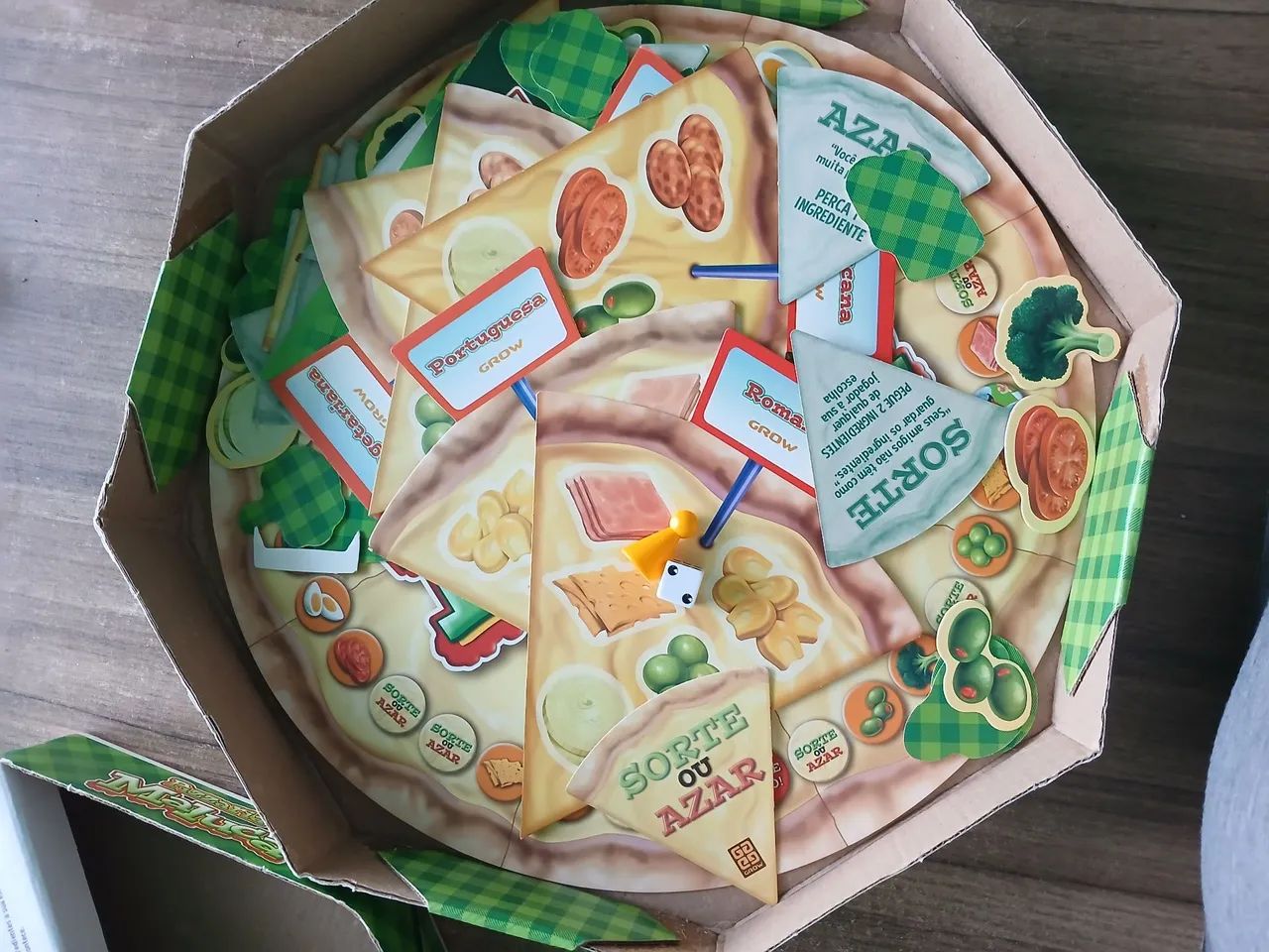 Jogo de tabuleiro pizza - Foto 3