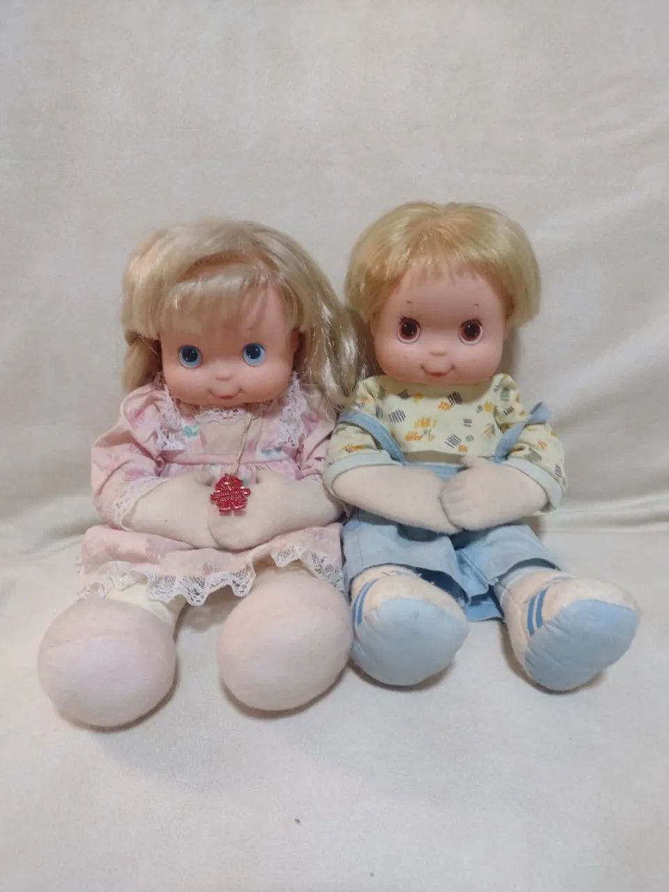 Boneca antiga anos 80 - Quero Bem da Estrela - Bonzinho e Gracinha - Ler anuncio