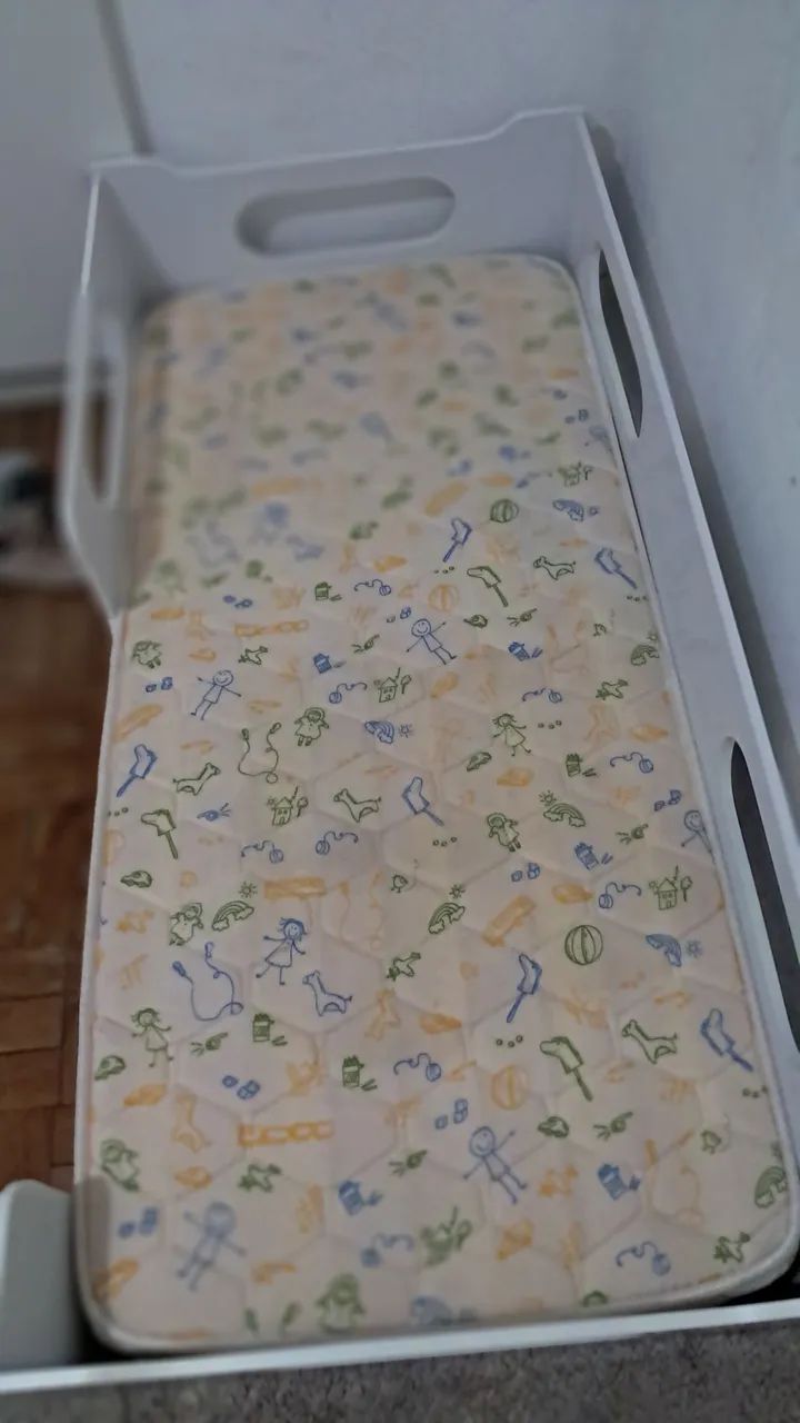 Cama infantil + colchão  - Foto 4