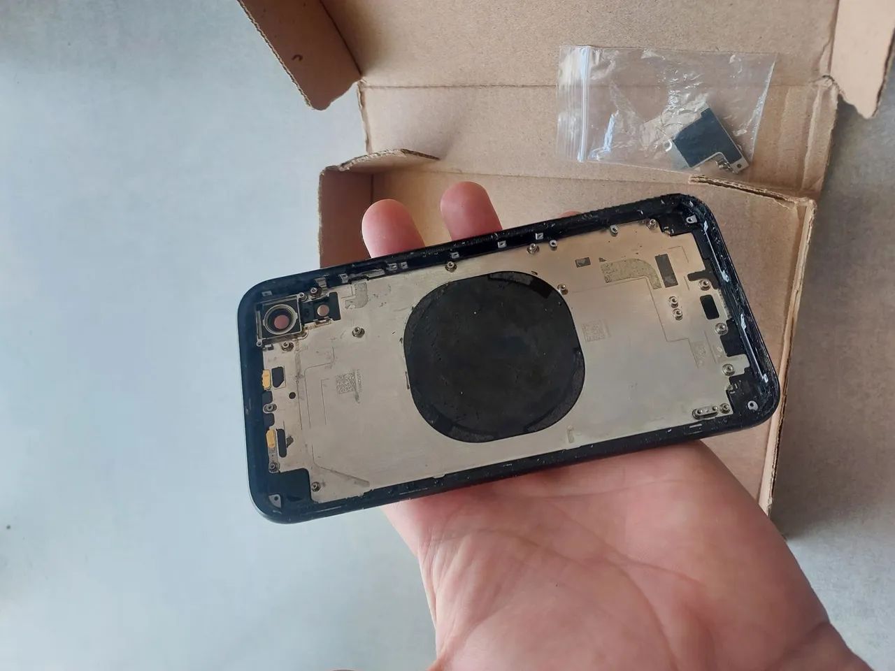 Carcaça iPhone xr botões flex e bateria  - Foto 2