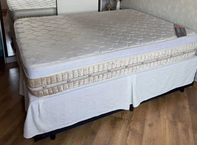 Cama box casal padrão com baú - Foto 2
