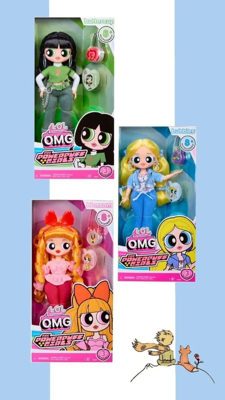 Encomenda Bonecas Meninas super poderosas Lol