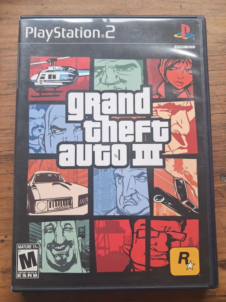 GTA lll para PlayStation 2 - com mapa e manual - Impecável 