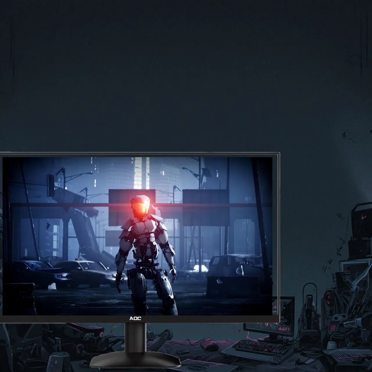 Monitor 120hz AOC HDR 