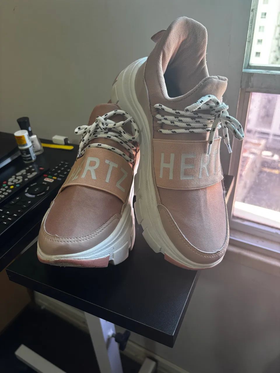 tênis hertz chunky rosa Tamanho 37 - Foto 2