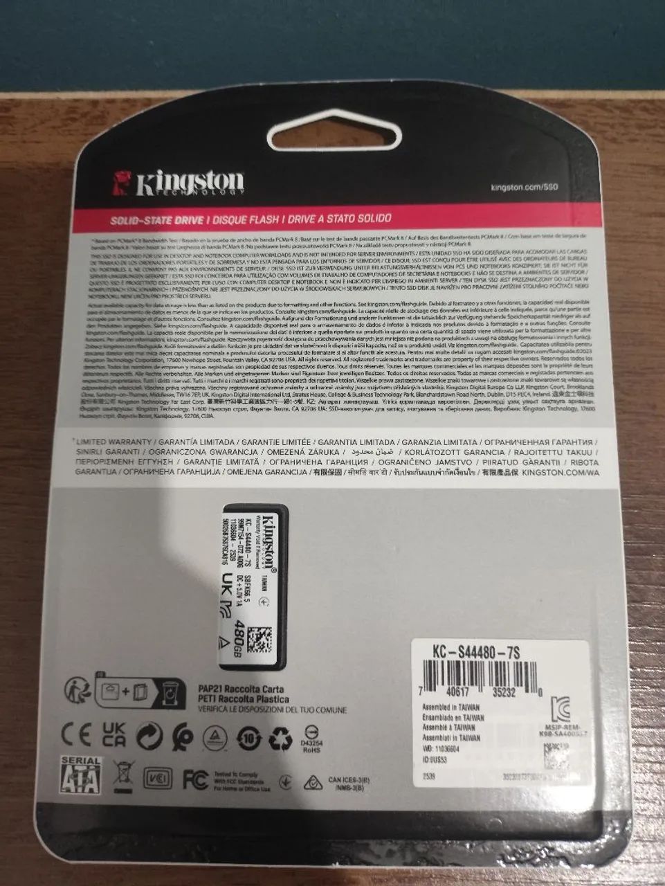 SSD 480GB Kingston  - Foto 2