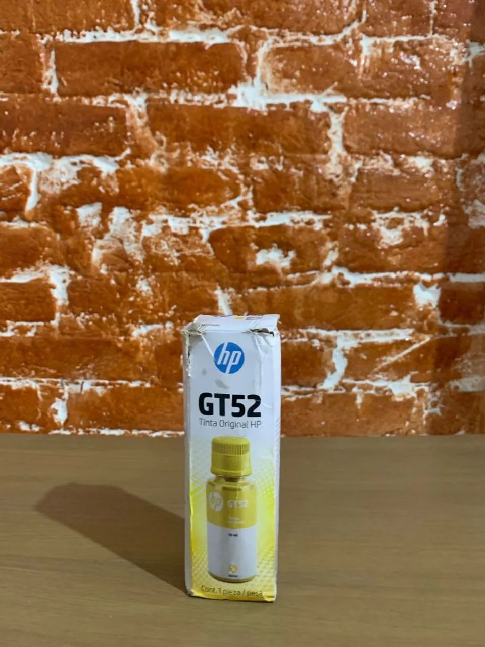 Tinta Original HP GT52 Amarelo 70ml - Produto Lacrado 