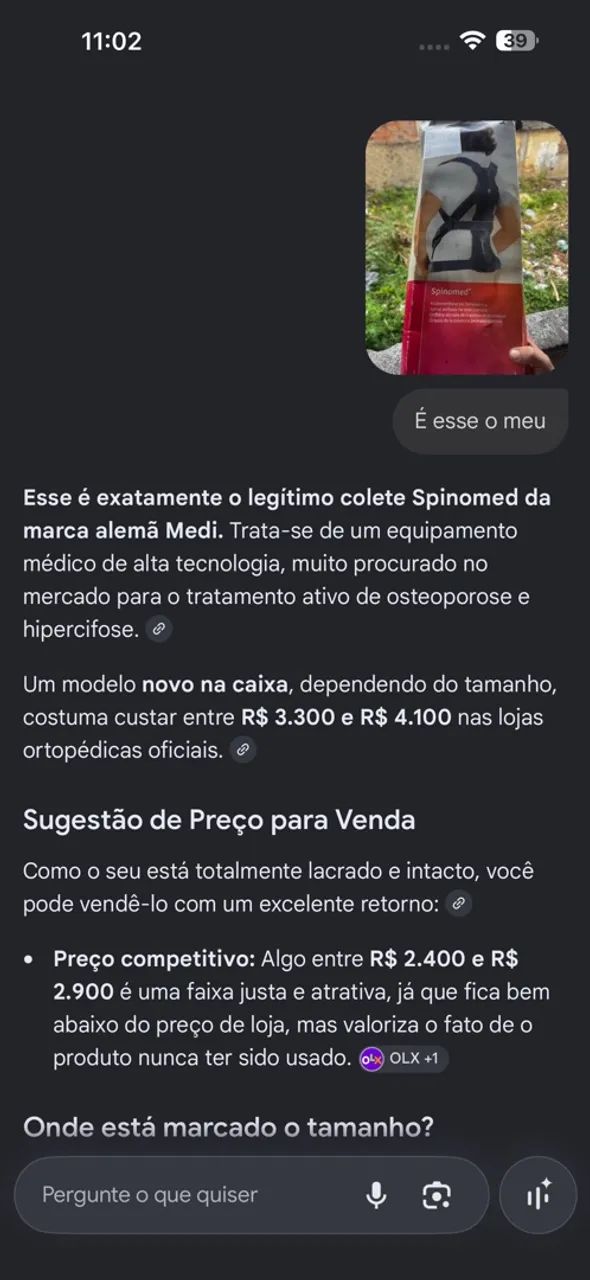 Spinomed colete pra osteoporose etc - Foto 5