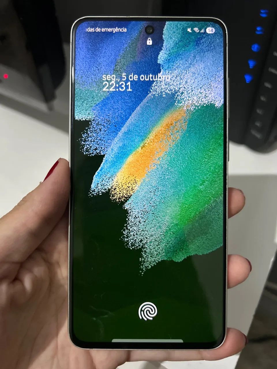 Celular Samsung Galaxy S21 FE 5G Verde - Foto 4