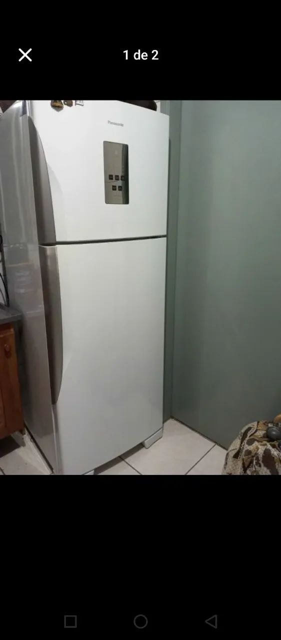 Geladeira Panasonic Frost Free duplex 490L 110v
