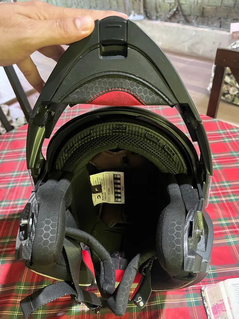 Capacete Race Tech - Foto 4