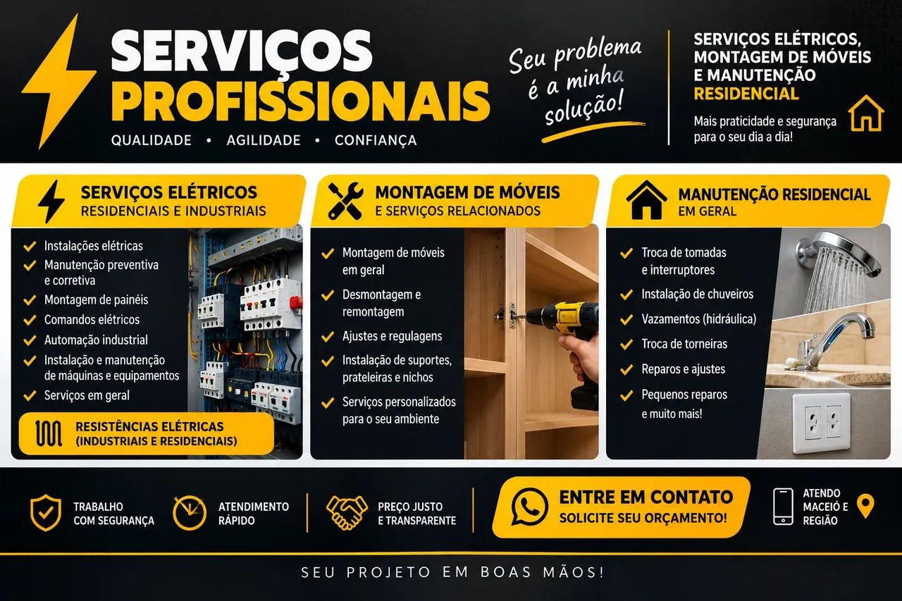 SERVIÇOS ELÉTRICOS E MANUTENÇÃO RESIDENCIAL - Foto 3