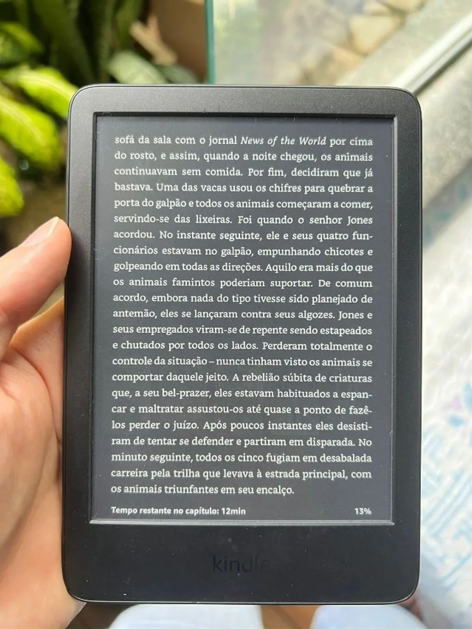 Kindle 11a Geração 16gb Preto Tela 300ppi Usb-c Ótimo Estado